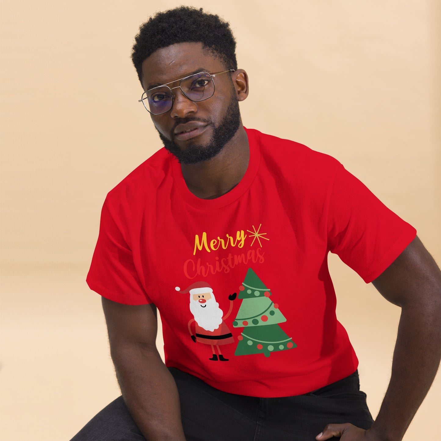 Unisex Classic Christmas Tee – 100% Cotton Festive Design