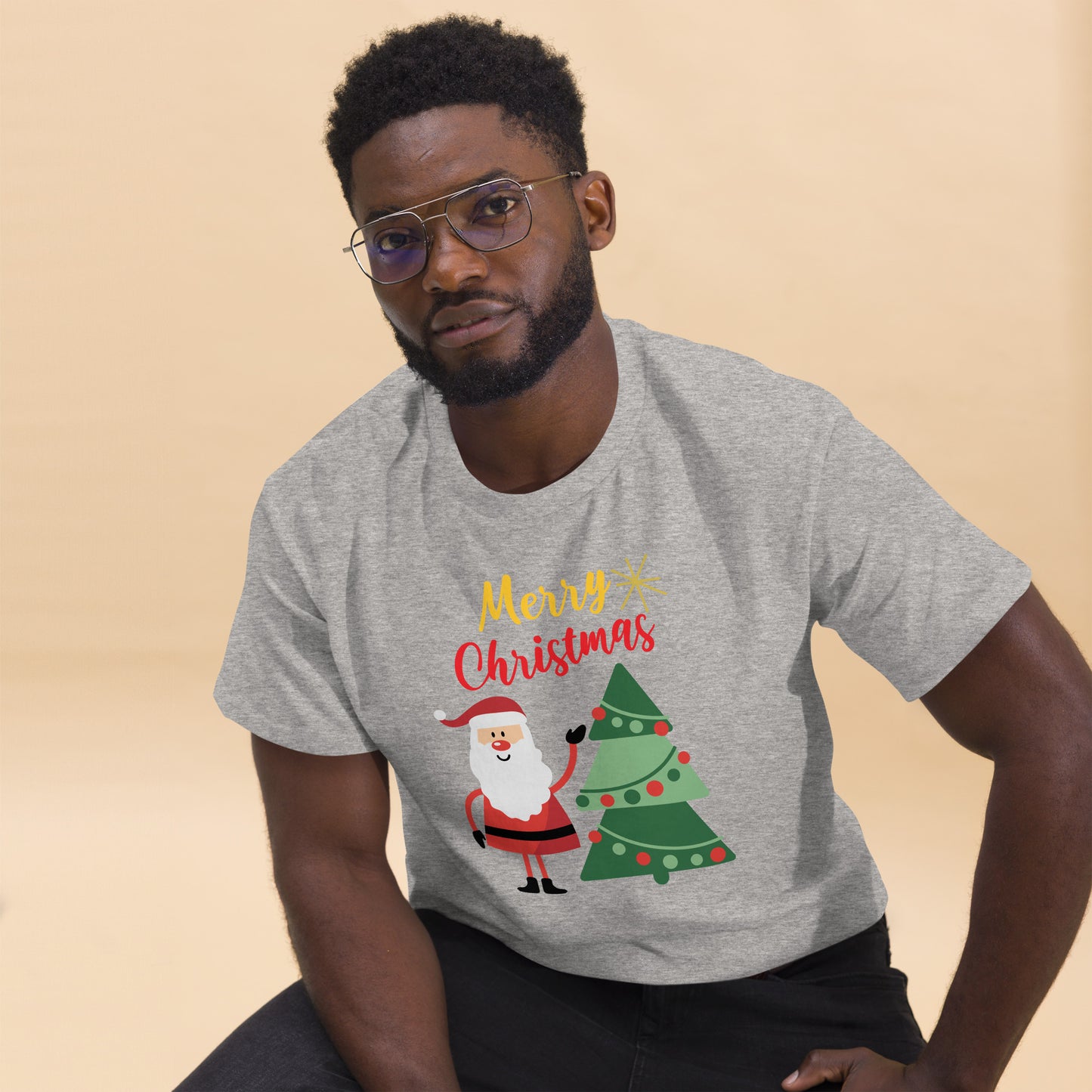 Unisex Classic Christmas Tee – 100% Cotton Festive Design