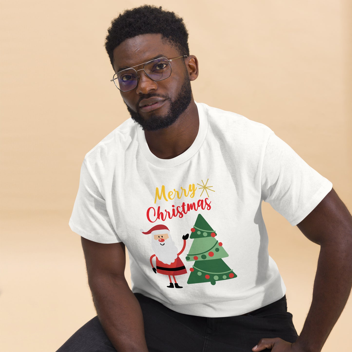 Unisex Classic Christmas Tee – 100% Cotton Festive Design